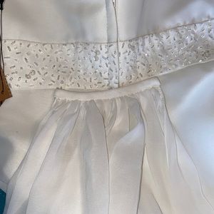 White wedding dress. Size 2